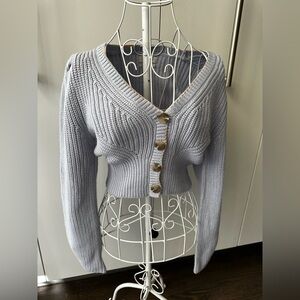 Urban Outfitters V-Neck Button-Up Sweater